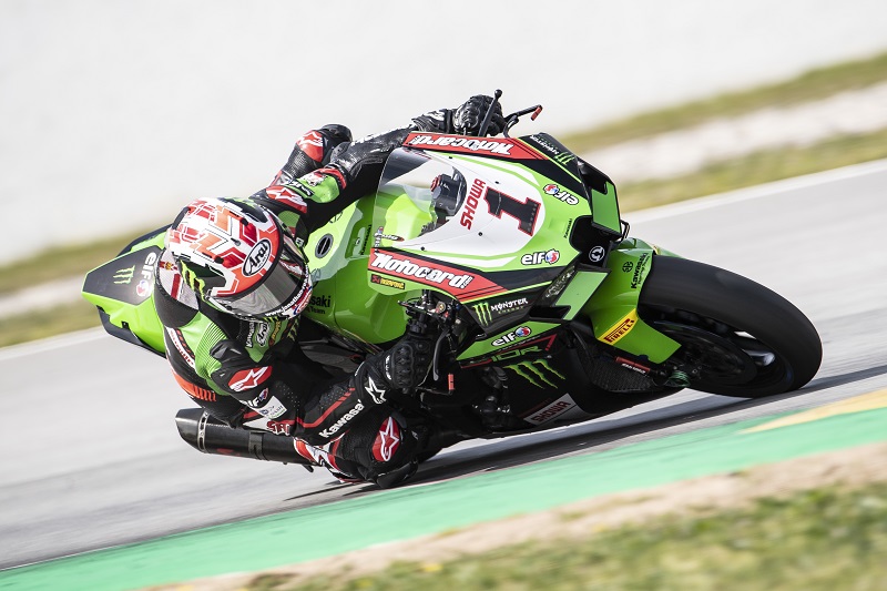 2021 00 Test WorldSBK Barcelona Tuesday Rea GB56176